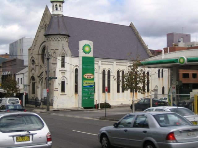 Corner of Margaret and Regent Streets, Redfern, where the first  Aboriginal Legal Service meeting was held